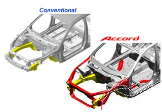 Honda accord body frame #6