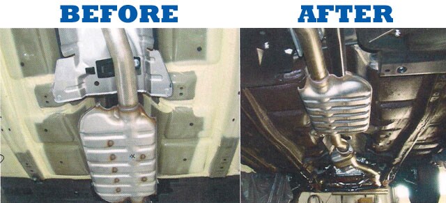 Rust before and after