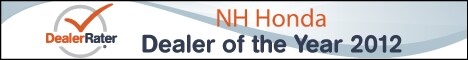 Honda of Keene named 2012 NH DealerRater Dealer of the Year