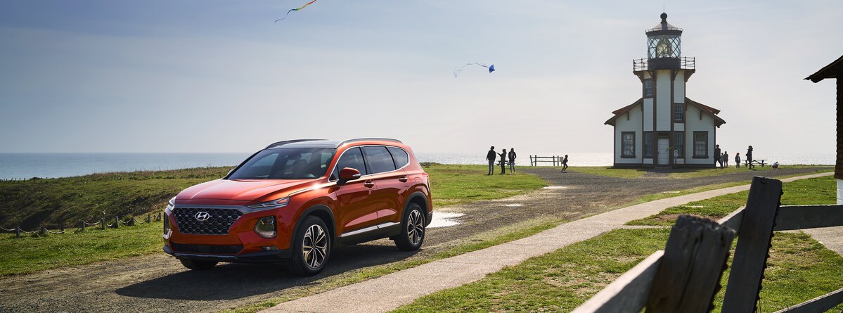 Hyundai Santa Fe Ultimate 2.0T SUV Orange