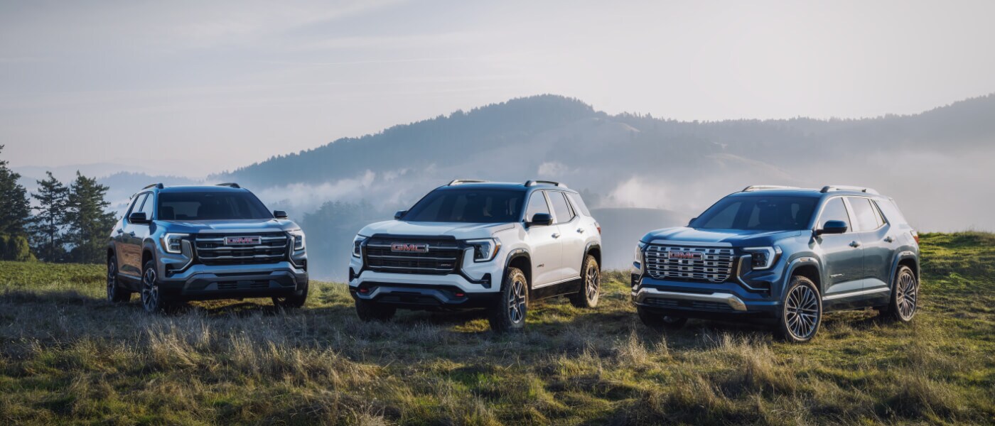 2026 GMC Terrain Exterior 3 In A Row In A Field