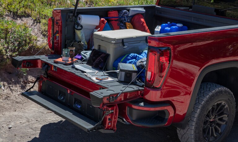 2025 GMC Sierra 1500 bed with cargo