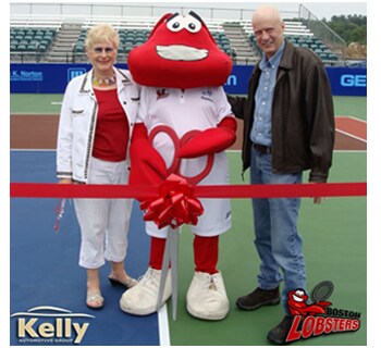 Kelly Automotive and the Boston Lobsters open another season together in Mylan WTT