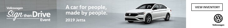 Volkswagen Sign then Drive Event - 2019 Volkswagen Jetta Sedan