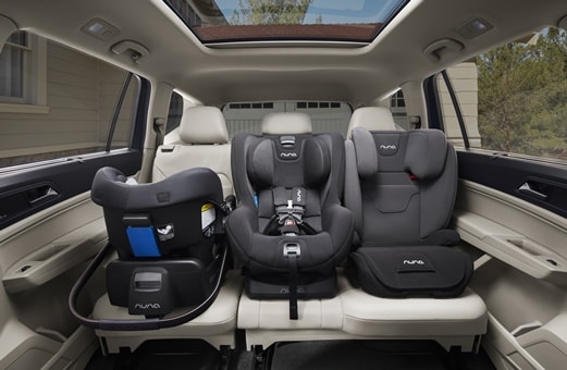 Volkswagen Atlas Second Row Child Safety Seats