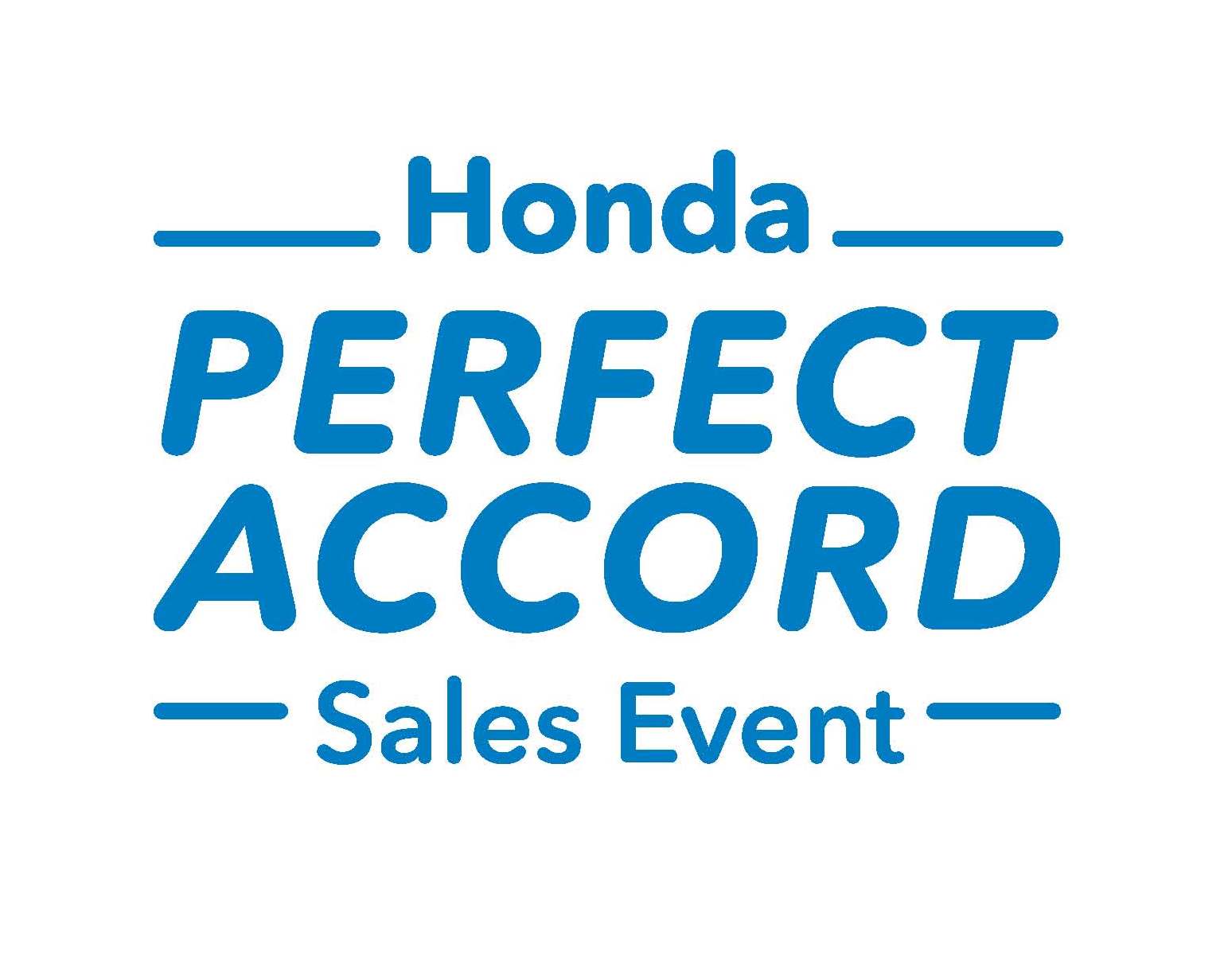 Honda Perfect Accord Sales Event