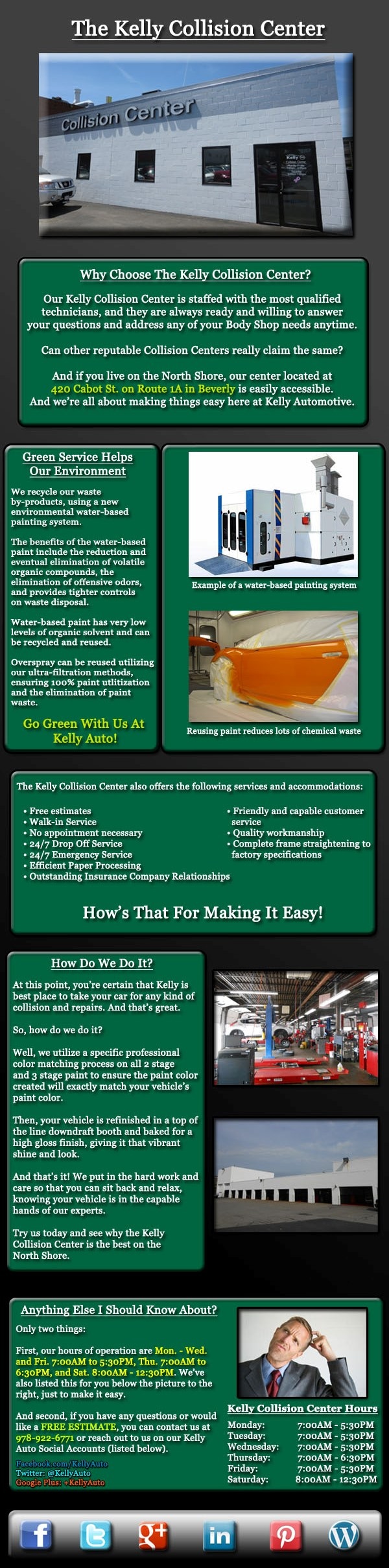 Kelly Collision Center In Beverly Massachusetts