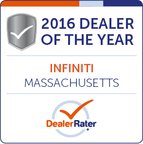 2016 Dealer of the Year Kelly Infiniti in Massachusetts