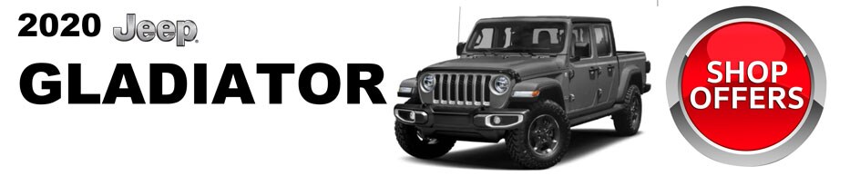 2020 Jeep Gladiator Lease Offers at Kelly Jeep Chrysler in Lynnfield, MA