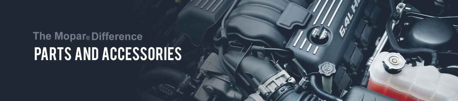 Mopar Parts and Accessories Banner