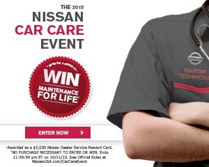 Nissan Car Care Event In Beverly, MA - October 2015