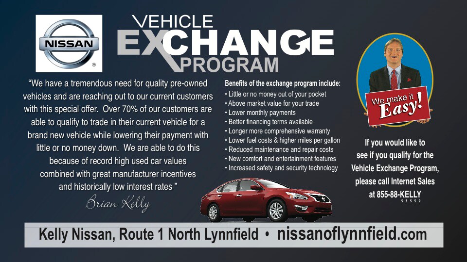 Nissan vehicle exchange program #6