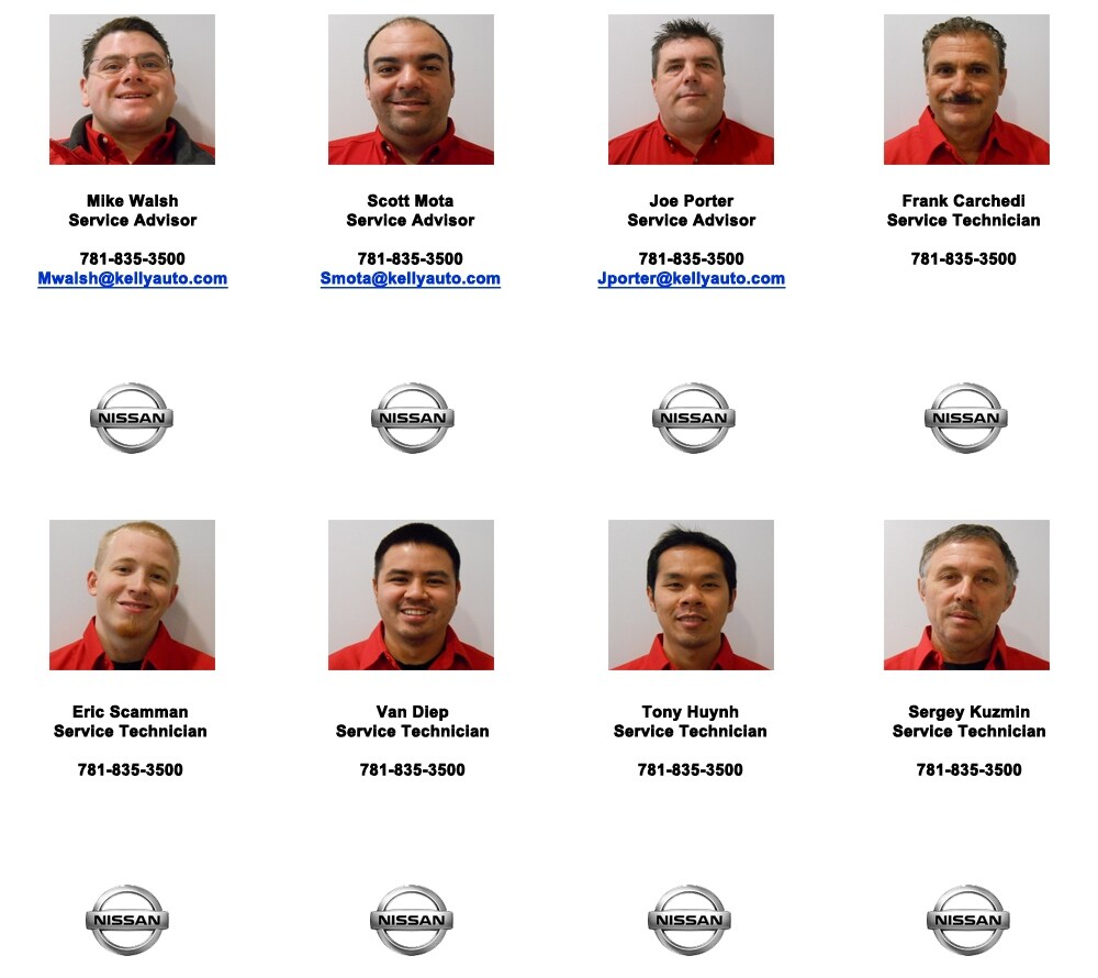 Meet Our Wonderful Kelly Nissan of Woburn staff