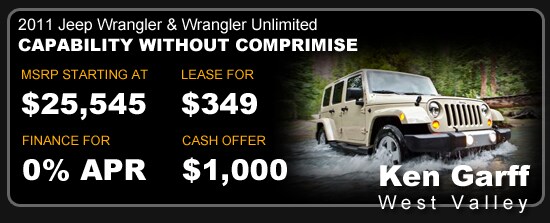 Wrangler July $1,000 Bonus Cash