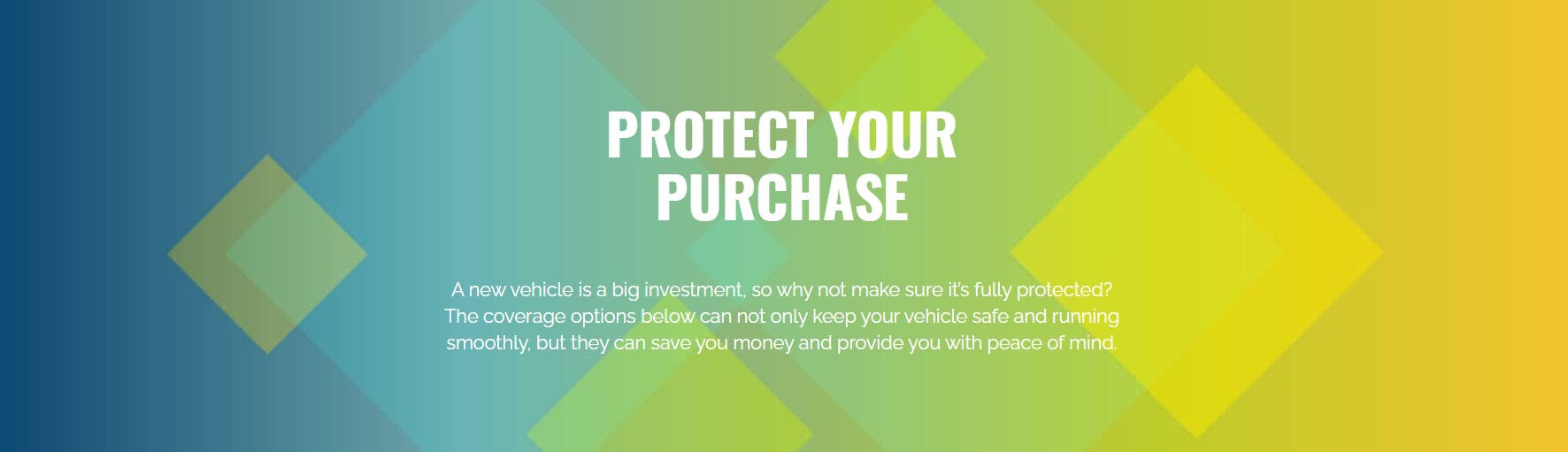 Protect Your Purchase
