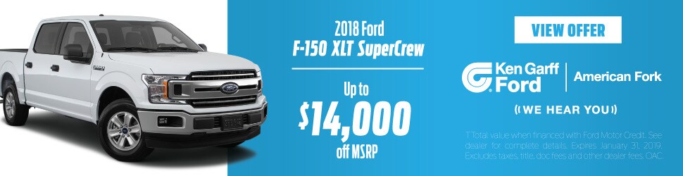 2018 F-150 Offer
