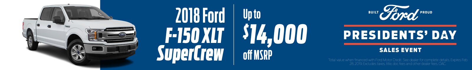 F-150 Offer