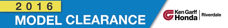 2016 Model Clearance