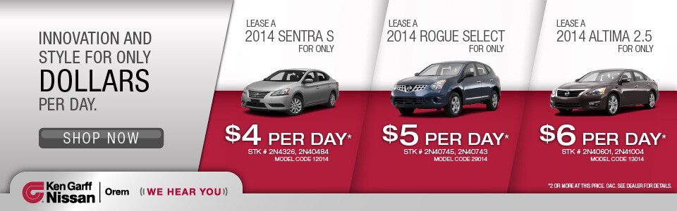 Ken Garff Nissan of Orem: New Used Utah Nissan Dealership