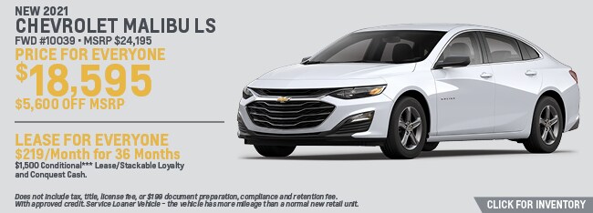 April Specials - Kenny Kent Chevy April Specials - Kenny Kent Chevy