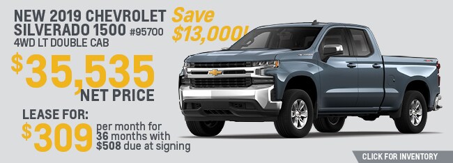 2019 Chevrolet Silverado 1500 4WD LT Double Cab