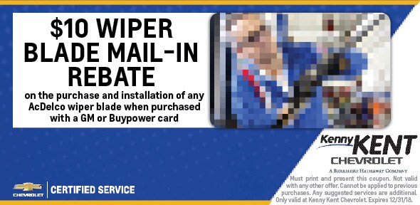 Wiper Blade Mail-In-Rebate Coupon