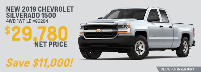 2019 Chevrolet Silverado 1500 4WD 1WT LD
