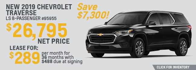 2019 Chevrolet Traverse LS 8-Passenger