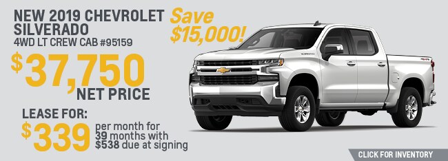 2019 Chevrolet Silverado 4WD LT Crew Cab