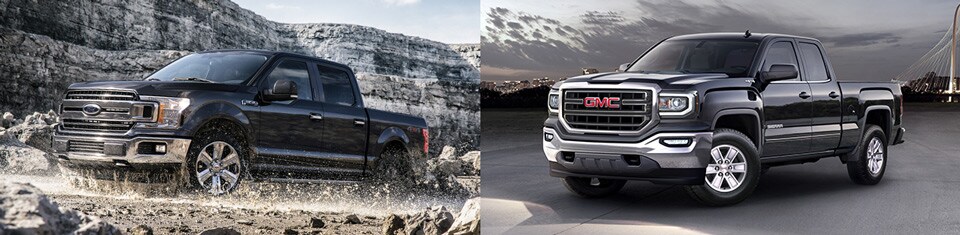 2018 Ford F-150 vs. GMC Sierra 1500