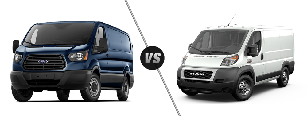 Ford Transit vs. Ram ProMaster Van Comparison