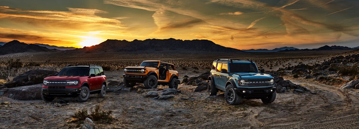 2021 Ford Bronco & Bronco Sport Lineup