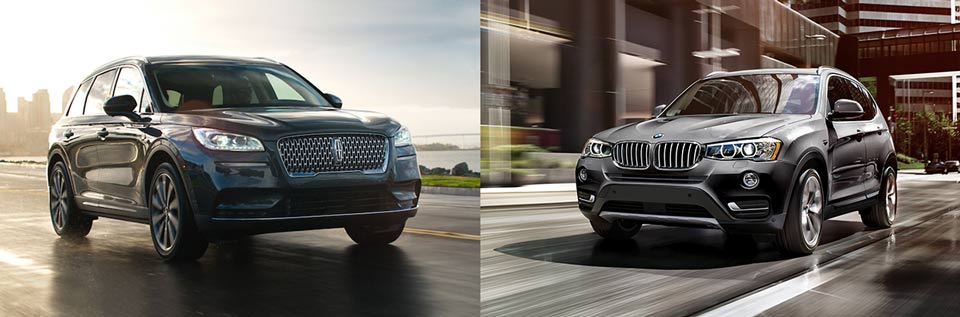Lincoln Corsair vs. BMW X3
