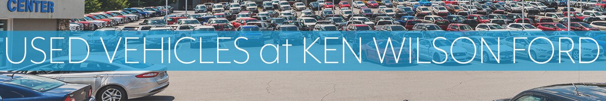 USED VEHICLES at KEN Wilson Ford Banner.jpg