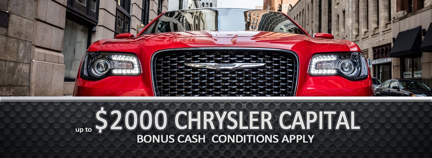 up to $2000 chrysler capital bonush cash