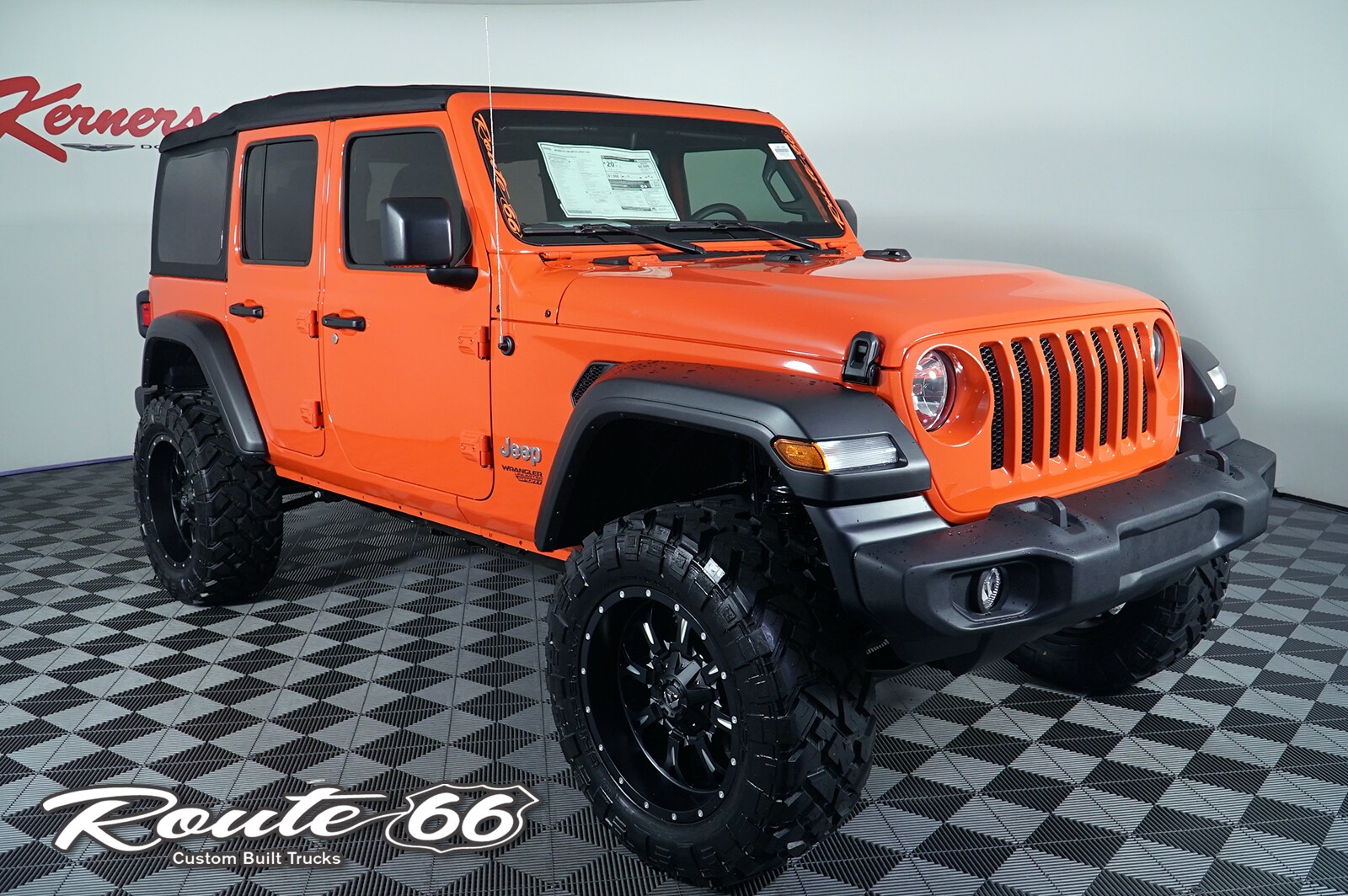 192192 - 2019 Jeep Wrangler unlimited Sport Custom Route 66 4x4 SUV Kernersville, North Carolina 31Dodg