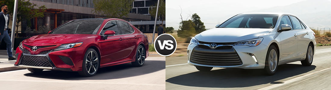2018 Toyota Camry vs 2017 Toyota Camry