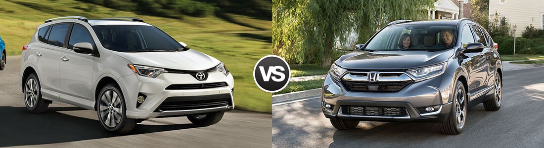2017 Toyota RAV4 vs 2017 Honda CR-V