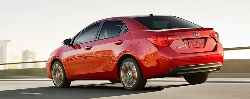 2018 Toyota Corolla Rear