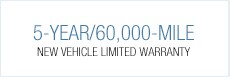 5 Year/60,000 Miles
