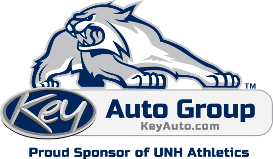 key auto group proud sponsor of unh athletics.jpg A photo of the UNH Wildcat and Key Auto Group sponsorship of UNH athletics