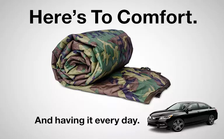 $500 Honda Military Appreciation Offer Here's to Comfort Image