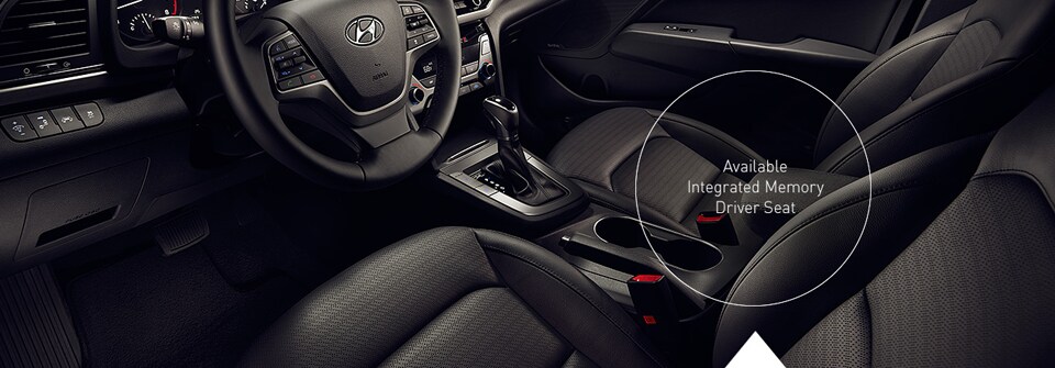 2017 Hyundai Elantra - Integrated Memory Driver Seat