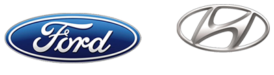 Ford and Hyundai Logos