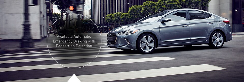 2017 Hyundai Elantra - Automatic Emergency Braking With Pedestrian Detection