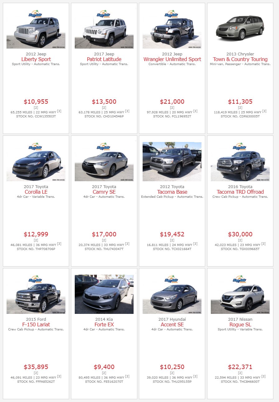 Pre-Owned Specials