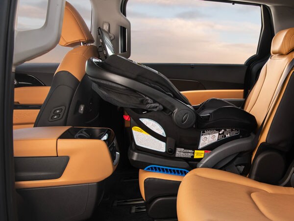 2022 Kia Carnival Sliding Second Row Seat
