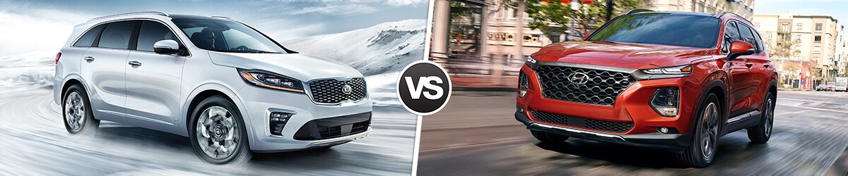 2019 Kia Sorento Comparison