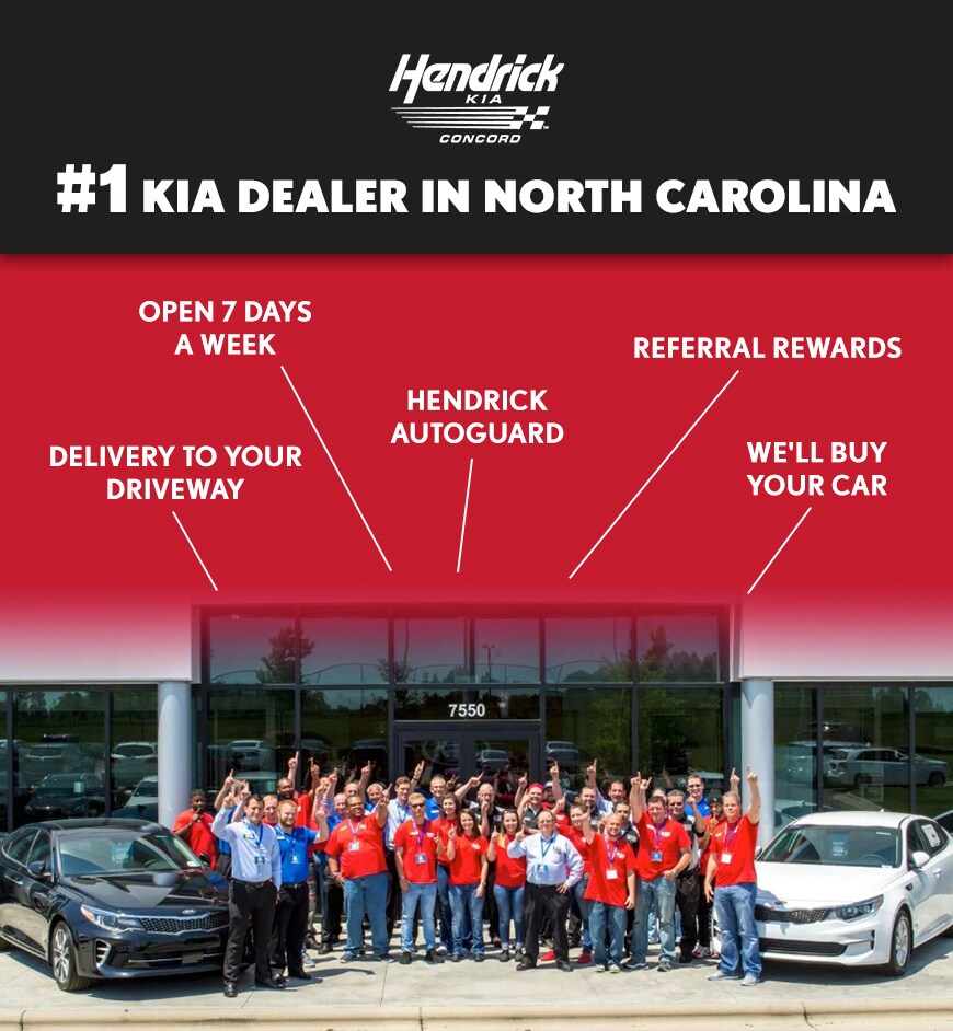 Why Buy at Hendrick Kia of Concord