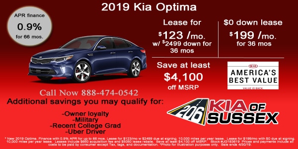 2019 Kia Optima Internet Specials